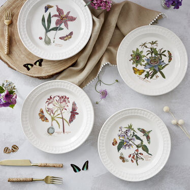 Botanic Garden Papilio set of 4 Dinner Plates Botanic Garden Papilio set of 4 Dinner Plates